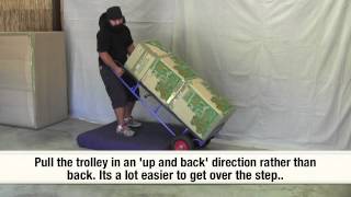 How To Pull a Trolley Over a Step [upl. by Ejrog]