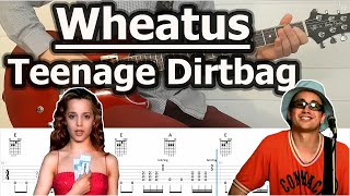 Wheatus  Teenage Dirtbag  Guitar Tabs Tutorial [upl. by Sunil489]