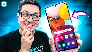 GALAXY A71 SERÁ ELE o REI da SAMSUNG COMPLETO e com ÓTIMAS CÂMERAS REVIEW [upl. by Sadira]