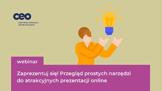 Zaprezentuj się Przegląd prostych narzędzi do atrakcyjnych prezentacji online [upl. by Howlond]