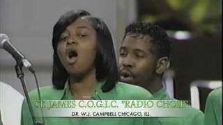 RIP WILLIEJAMESCAMPBELL Bishop WJ Campbell St James Radio Choir Sings [upl. by Odnomyar996]