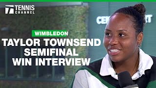 Taylor Townsend spills the tea on partnership with Katerina Siniakova  2024 Wimbledon Semifinal [upl. by Aina892]