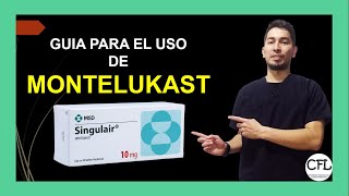 MONTELUKAST Tableta 💊 Para que sirve SINGULAIR y como USARLO INFORMACION COMPLETA ☑️ [upl. by Aldarcie]