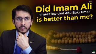 Did Imam Ali Ever Say That Abu Bakr and Umar Were Better Than Him Hassan Allahyari English [upl. by Jenny]