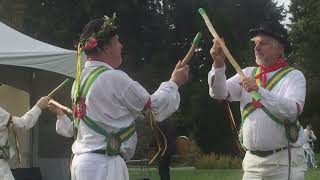 Vancouver Morris Men performing at AppleFest Vancouver BC Oct 15 2023 [upl. by Yhtuv]