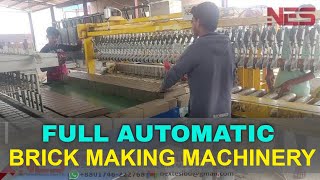 Auto bricks plant in Bangladesh Latest Auto Brick Making Machine [upl. by Nojid]