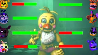 SFM FNaF Withered Melodies vs Hoaxes WITH Healthbars [upl. by Izak]