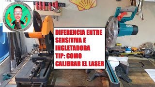 Diferencia entre sierra sensitiva e ingletadora  diferencias entre ingletadora y tronzadora [upl. by Llebiram846]