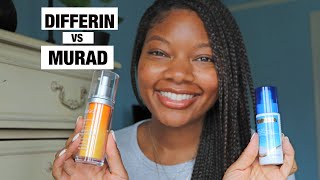 MURAD Rapid Dark Spot Correcting Serum VS DIFFERIN Dark Spot Correcting Serum [upl. by Jacobson]