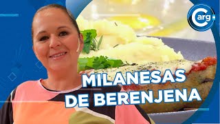 CÓMO HAGO MILANESAS DE BERENJENA [upl. by Demodena]