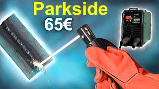 ☑️ Poste à souder inverter à larc MMA Parkside  Test et Avis [upl. by Melliw]