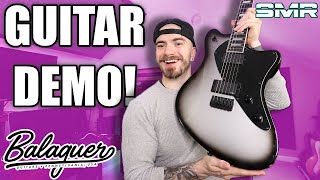 SILVERBURST BALAGUER ESPADA GUITAR DEMO [upl. by Ymereg257]