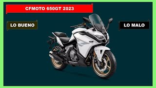 ➤ CFMOTO 650GT Lo Bueno y Lo Malo review en español cfmoto650gt [upl. by Tenn]