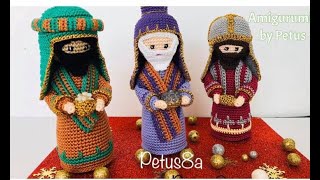 Reyes Magos en crochet amigurumis by Petus [upl. by Myrt]