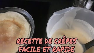 CREPES FACILE ET RAPIDE [upl. by Raffo]