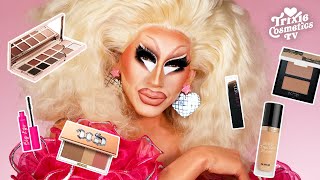 Trixie Tries New Products From Patrick Ta Huda Beauty GXVE and More [upl. by Cora]