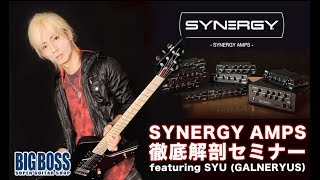 SYNERGY AMPS 徹底解剖セミナー featuring SYU [upl. by Leonteen]