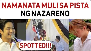 SPOTTED NAMANATA MULI SA PISTA NG NAZARENO [upl. by Rehpatsirhc]