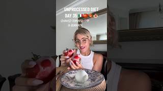 Unprocessed Diet Day 35 shavedtomato frozen mukbang [upl. by Rosario]