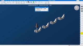 GibbsCAM 12  MultiPart Machining [upl. by Dita]