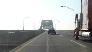 Delaware River Turnpike Toll Bridge eastbound [upl. by Bamberger]