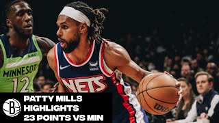 Patty Mills Highlights  23 Points vs Minnesota Timberwolves [upl. by Reichert901]