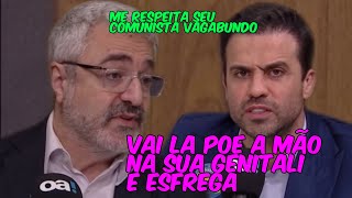 PABLO MARÇAL DA NA CARA DE JORNALISTA QUE FEZ PERGUNTA INCOVENIENTE E CHORA [upl. by Flory]