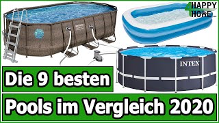 Pool kaufen 2021 ➡️ Die 9 besten Pools für den Garten im Vergleich 3 Preisklassen Intex  Bestway [upl. by Lerner]