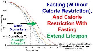 Fasting Without Calorie Restriction And Calorie Restriction With Fasting Extend Lifespan [upl. by Neirbo805]