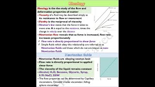 🔴 12 Rheology amp flow properties of Pharmaceutical products DrHazem sayed [upl. by Ihana]