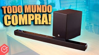 POR QUE todo mundo COMPRA essa SOUNDBAR com SUBWOOFER  JBL SB170 [upl. by Lias]