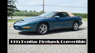 1995 Pontiac Firehawk Convertible [upl. by Wootan271]