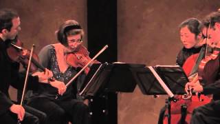 Brentano String Quartet Plays Beethoven Quartet Op 130 5th movement [upl. by Niabi]