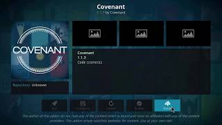 How To Install COVENANT Addon on KODI 176 NEW EXODUS [upl. by Hillel]