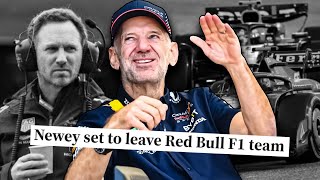 Adrian Newey LEAVING Red Bull in 2025 [upl. by Llegna592]