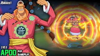 STRACHMEN APOO 1VS3 PVP GAMEPLAY OPFP  One Piece Fighting Path [upl. by Barry451]