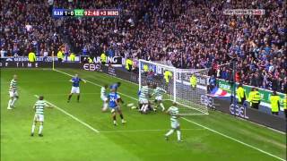 Edu last minute winning Goal vs Celtic  28th Feb 2010 HD 1080p [upl. by Eillak817]