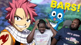 Fairy Tail Dragon Slayer Rap Cypher REACTION [upl. by Harbert]