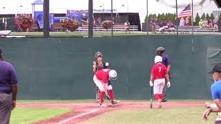 Cooperstown Dreams Park ProSwing Pride vs Eastern Massachusetts All Stars  82417 [upl. by Neelya393]