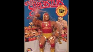 WWF LJN Hulk Hogan red shirt on blue card wwe wrestling figure [upl. by Lalat]