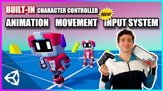 How to Move Characters in Unity 3D Animated Movement Explained BuiltIn Character Controller 2 [upl. by Acinod697]