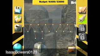 Bridge Constructor Walkthrough Tamassee Bridge 2 [upl. by Aihsar834]