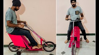 How to make Electric Scooter at home using TRUCK WIPER MOTOR [upl. by Aniweta578]