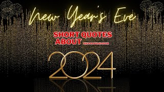 New Years Eve Quotes  Top Inspirational amp Motivational Quotes for New Year [upl. by Baudelaire]