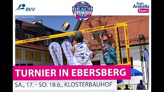 Feld 3  BVV Beach Masters Kategorie 1Ebersberg 2023  SAMSTAG  Feld 3 [upl. by Ahsinuq]