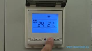 Microwell Heat Pump tutorial HP900 HP1200  Basic operations [upl. by Alroy]