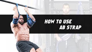 How to Use Ab Straps for PullUps  Abs Workout  DMoose [upl. by Charlena]