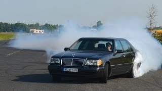 S600 V12 860HP Drift and Burnout  KO 860 [upl. by Kulseth]