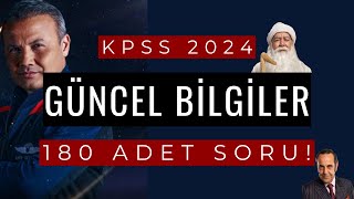 KPSS 2024 GÜNCEL BİLGİLER 180 SORU [upl. by Conners713]