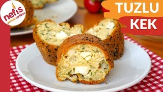 BÖREK TADINDA MUHTEŞEM Tuzlu Kek Tarifi [upl. by Anglim]